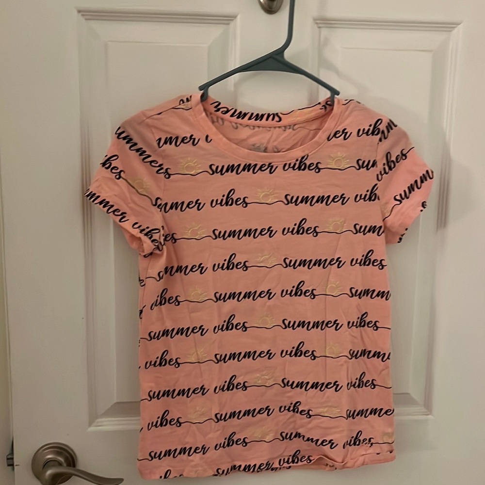 orange summer justice tee